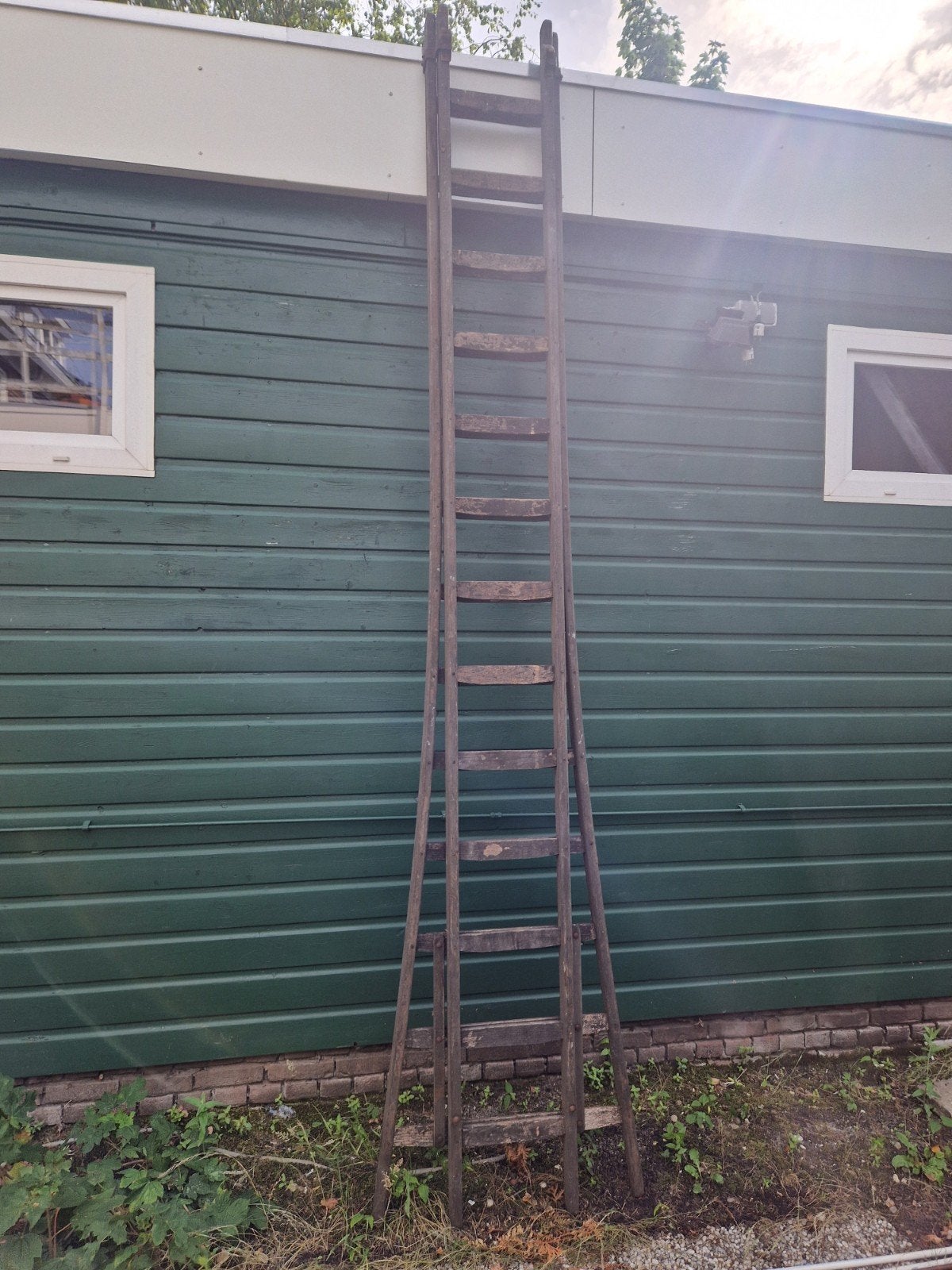 Oude ladder, Ophalen, Gebruikt, 4 meter of meer