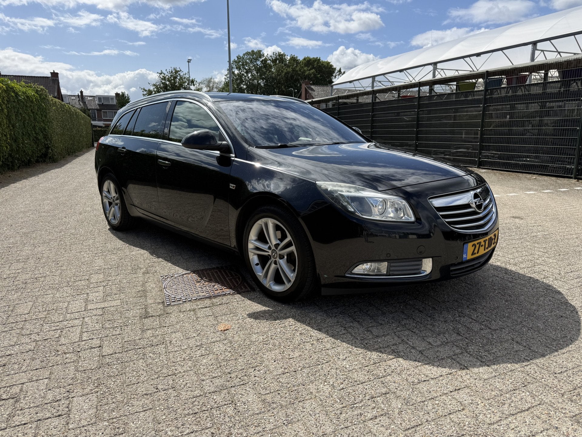 Opel Insignia Sports Tourer 1.4 Turbo EcoFLEX Cosmo. Alle on, Auto's, Opel, Gebruikt, 4 cilinders, Zwart, Origineel Nederlands