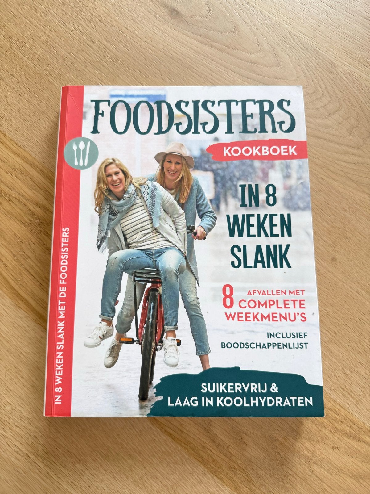 Foodsisters Kookboek: In 8 Weken Slank, Hoofdgerechten, Ophalen of Verzenden, Zo goed als nieuw, Gezond koken