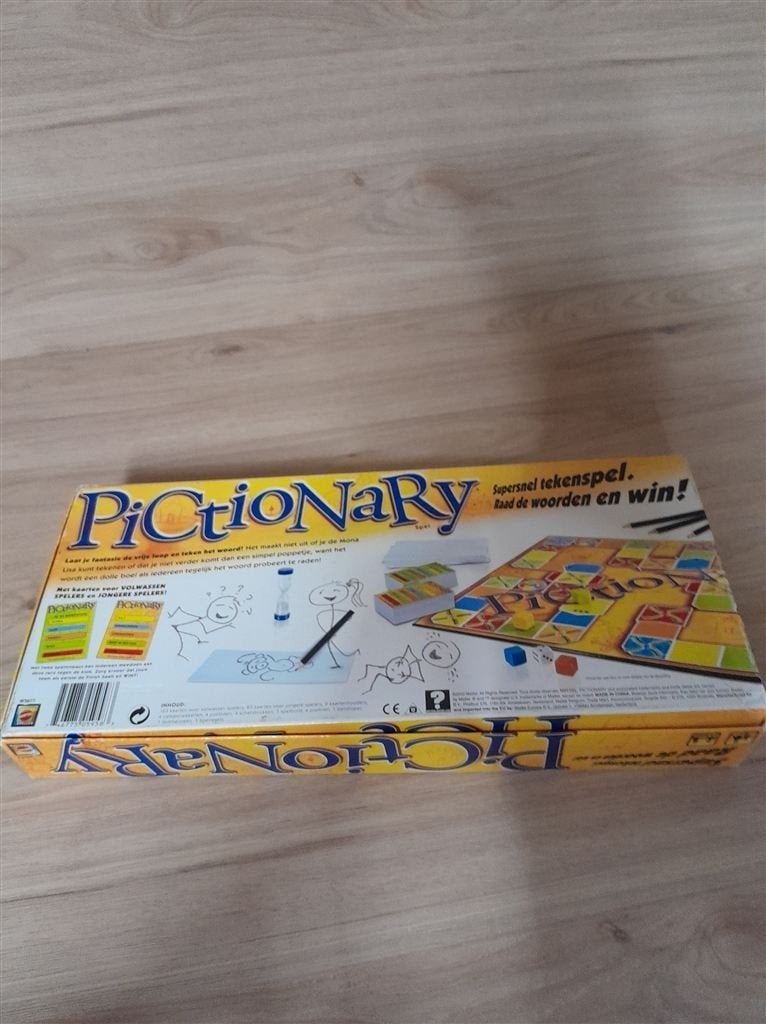 Pictionary Supersnel Tekenspel - s3594, Verzenden, Zo goed als nieuw