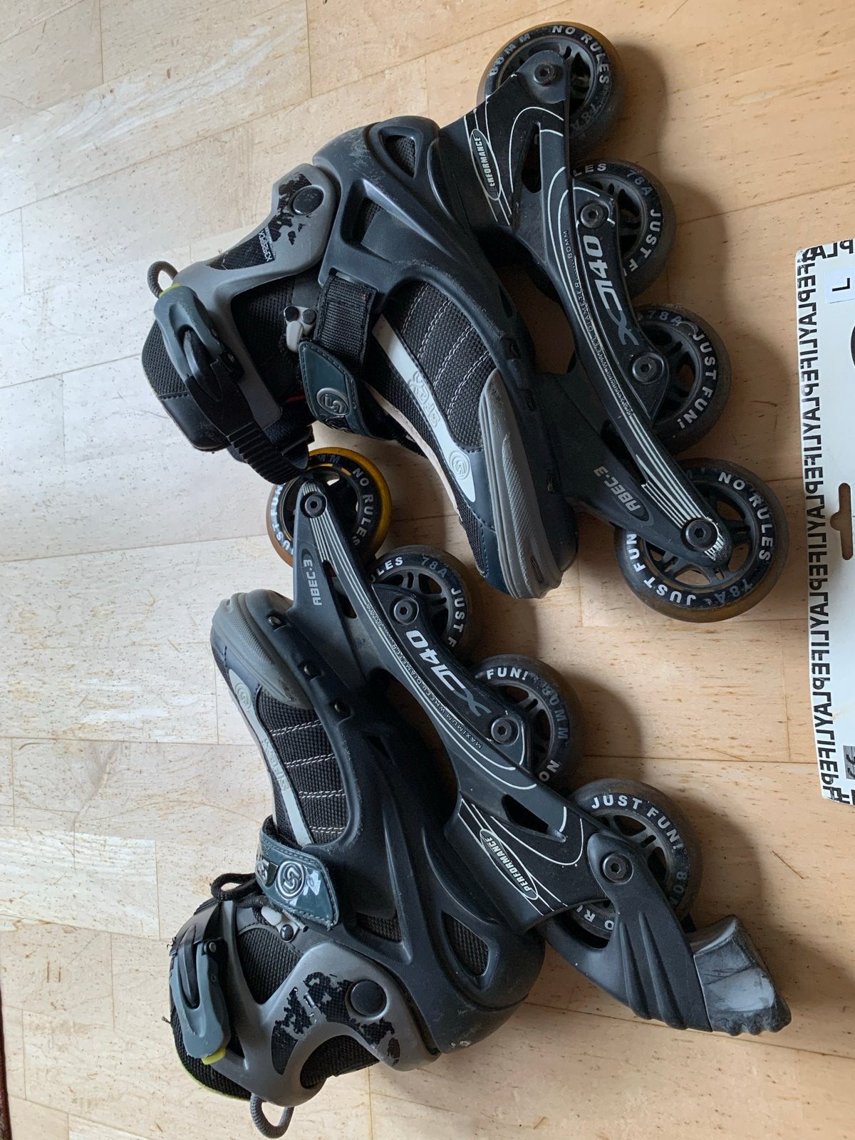 Spex Inline Skates Maat 39 Unisex ABEC-3, Overige merken, Gebruikt, Ophalen of Verzenden, Inline skates 4 wielen