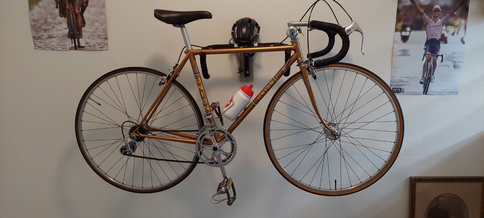 mooie Union racefiets midden jaren 70, Ophalen, Jaren '60 of nieuwer, Velgrem, 47 tot 51 cm