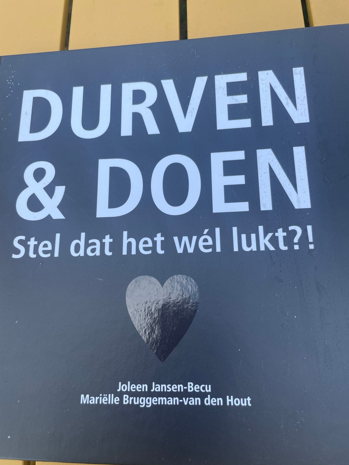 Durven & Doen: Stel dat het wél lukt?! - Joleen Jansen-Becu, Ophalen of Verzenden, Nieuw
