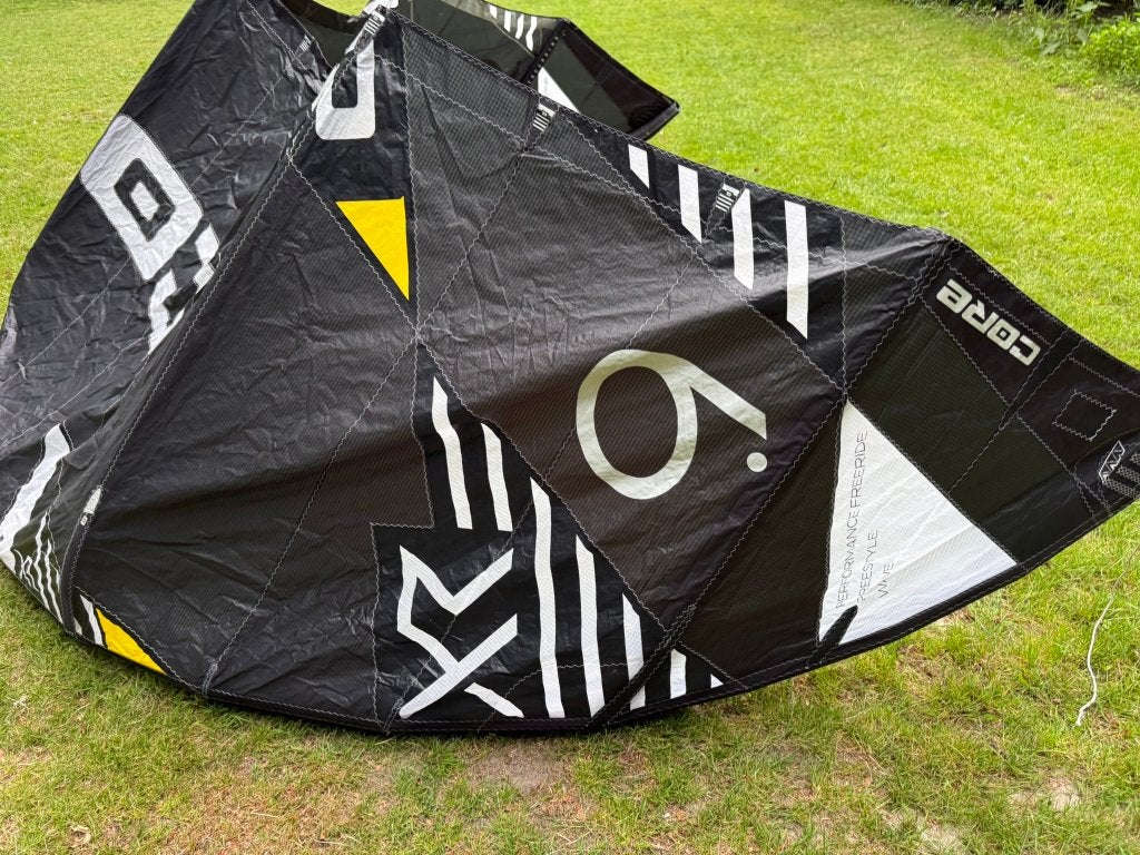 Core Kiteboarding XR6 9 meter (incl tas en boekje), Watersport en Boten, Kitesurfen, Gebruikt, 9 m², Geen board, Ophalen of Verzenden