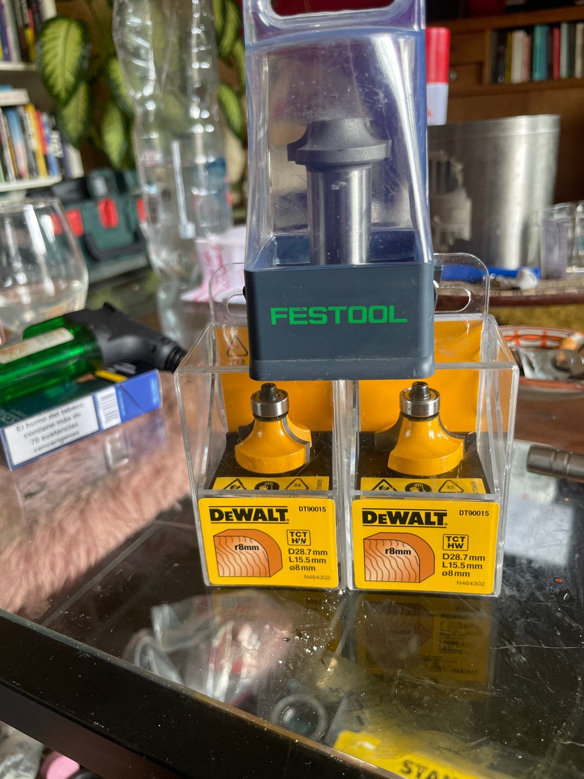 Freesbitjes set: Festool en DeWalt, Ophalen of Verzenden, Nieuw, Bovenfrees