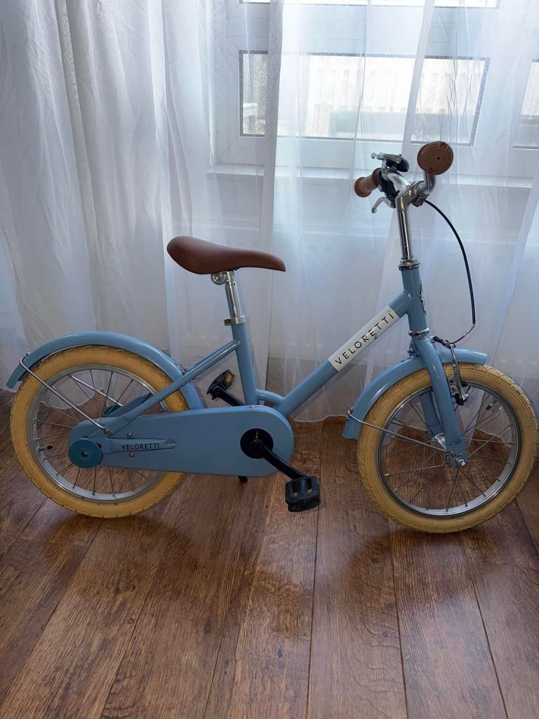 Veloretti Maxi 16 inch kinderfiets Havana Blue, Fietsen en Brommers, Fietsen | Kinderfietsjes, Ophalen of Verzenden, Zo goed als nieuw