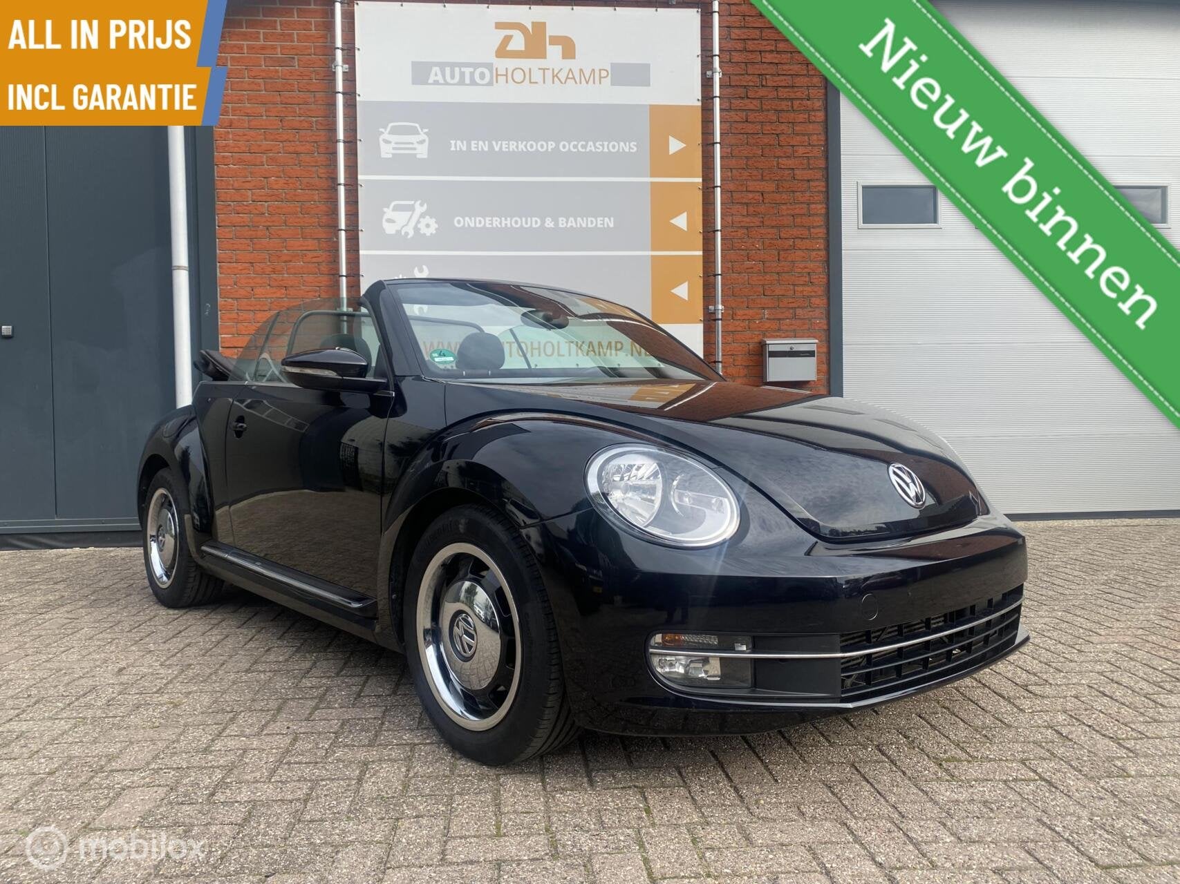 Volkswagen Beetle Cabriolet 1.4 TSI 1e eigenaar!, Voorwielaandrijving, Gebruikt, 4 cilinders, Cabriolet