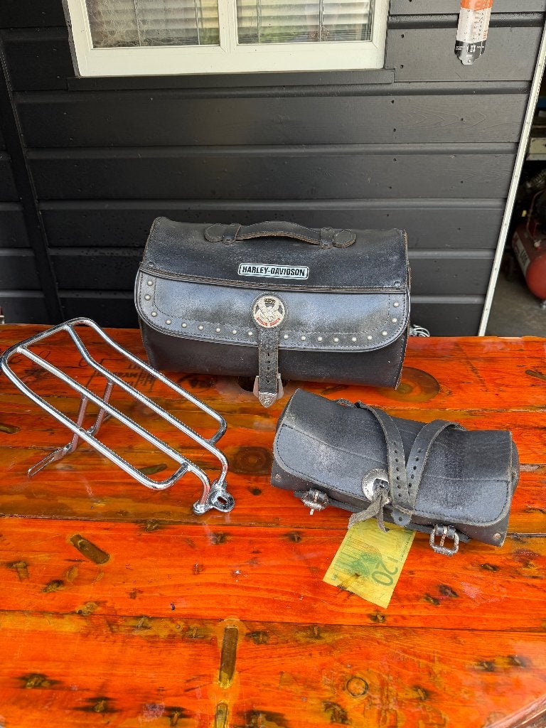 Harley Davidson Softail Heritage tassen en bagagerek, Ophalen of Verzenden, Gebruikt