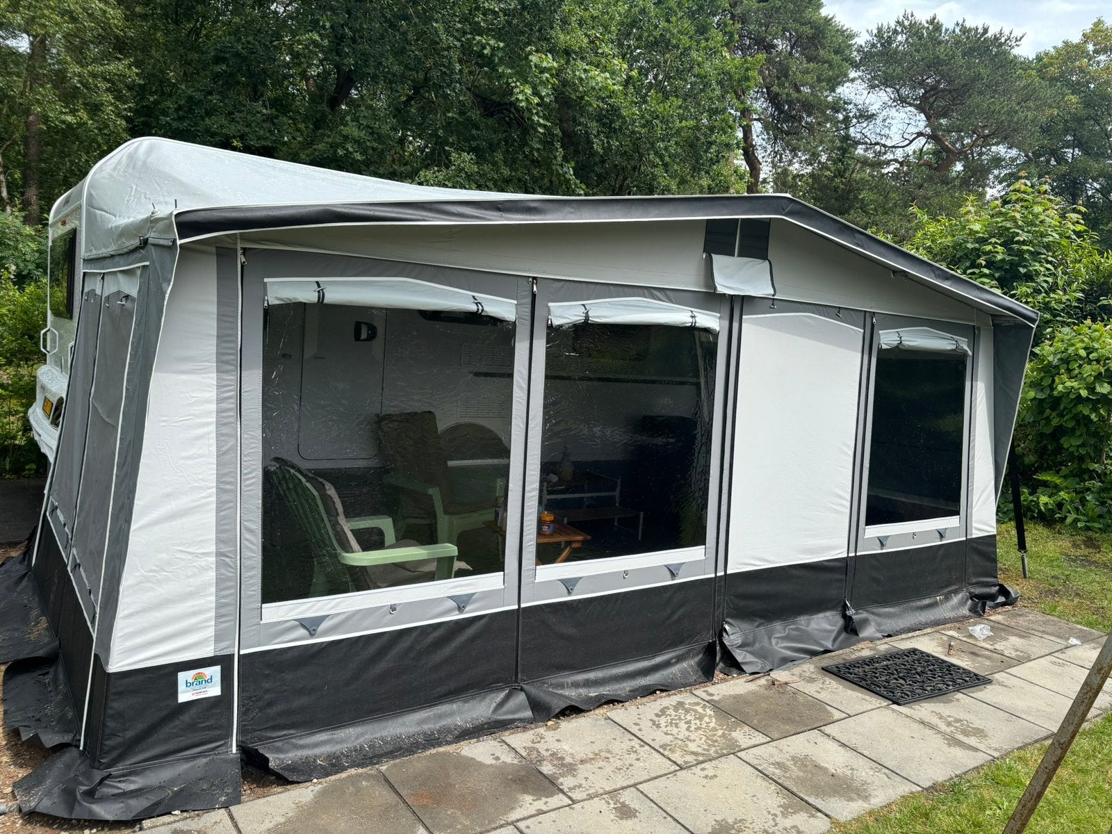 Brand palazzo 280, maat 12 pvc. Nieuw Frame 28mm, Ophalen of Verzenden, Gebruikt