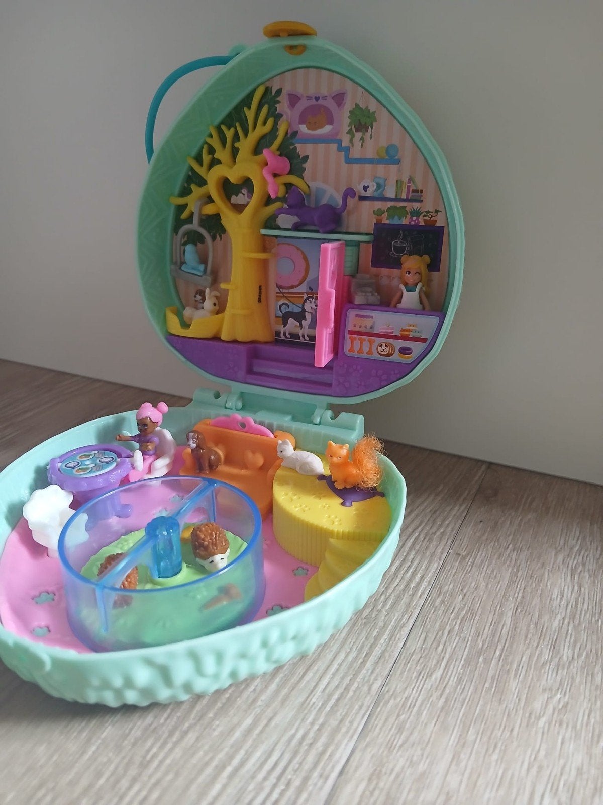 Polly Pocket Egel Speelset - Compact Speelgoed, Ophalen, Gebruikt, Meisje