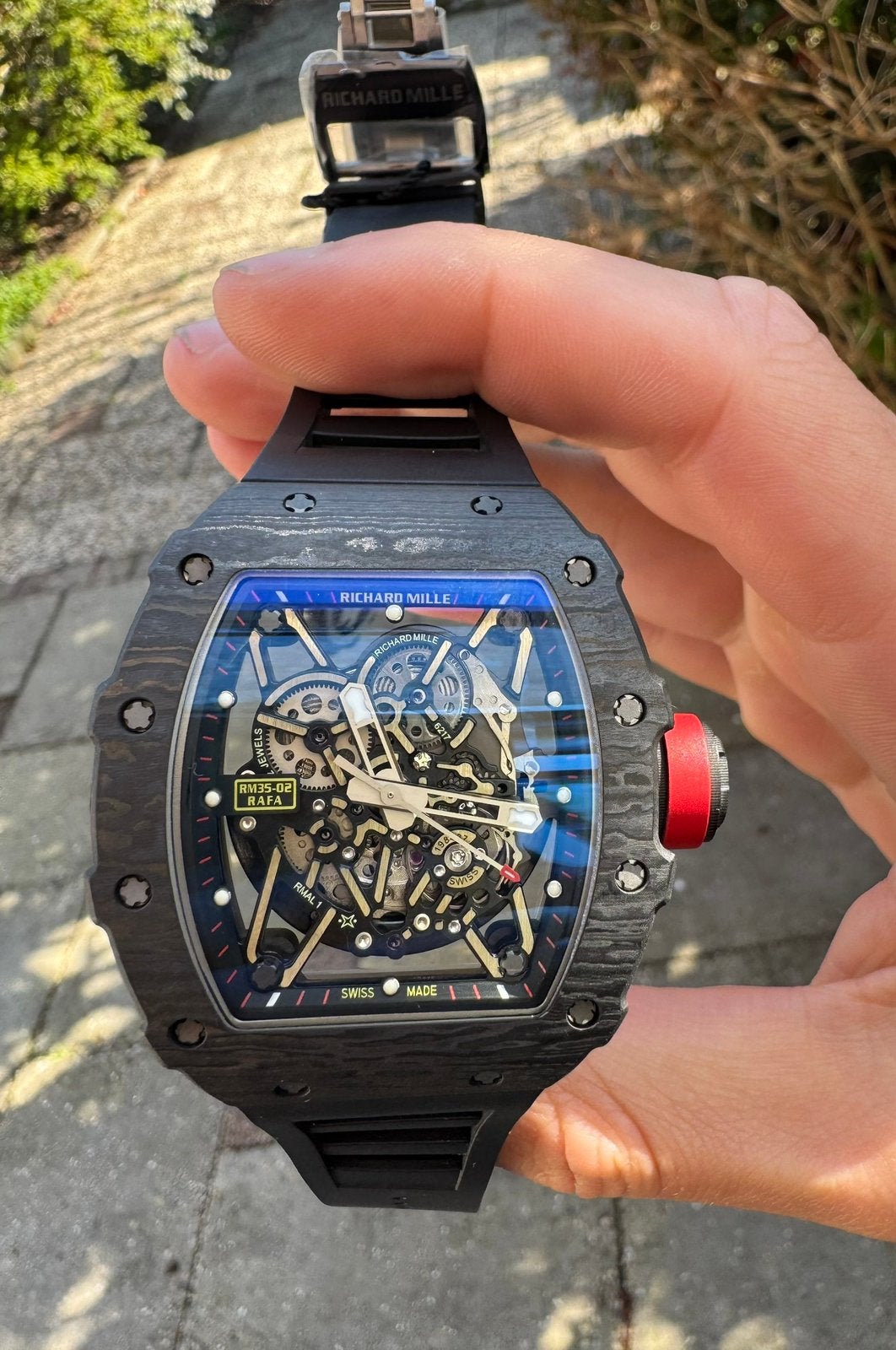 Richard Mille 35-02 Rafael Nadal, Ophalen of Verzenden, Nieuw, Polshorloge, Overige merken