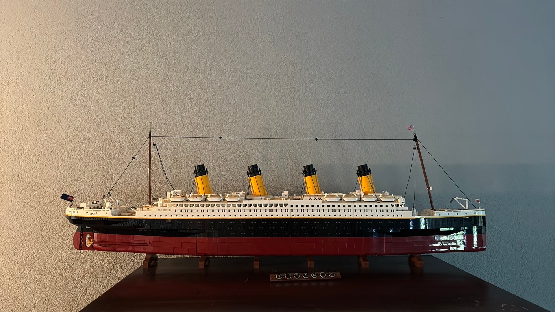 Titanic lego, Hobby en Vrije tijd, Modelbouw | Boten en Schepen, Ophalen, Zo goed als nieuw