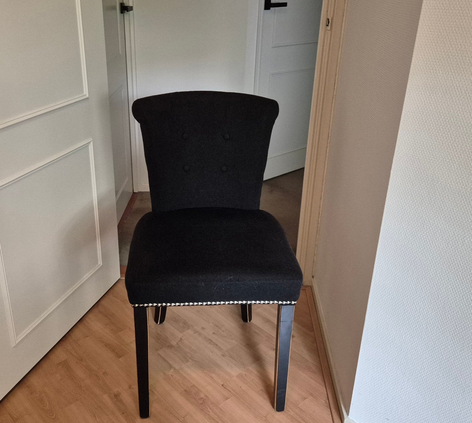 Eichenholtz stoeltjes zwart, Ophalen, Gebruikt, Twee, Zwart