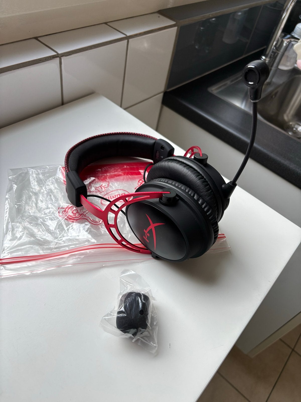 HyperX Cloud Alpha Gaming Headset - Zwart/Rood, Ophalen, HyperX, Gaming, Nieuw