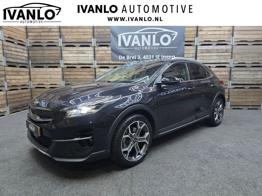 Kia XCeed 1.6 GDi PHEV ExecutiveLine Leder Pano Clima Navi 1, Gebruikt, Zwart, Bedrijf, SUV of Terreinwagen