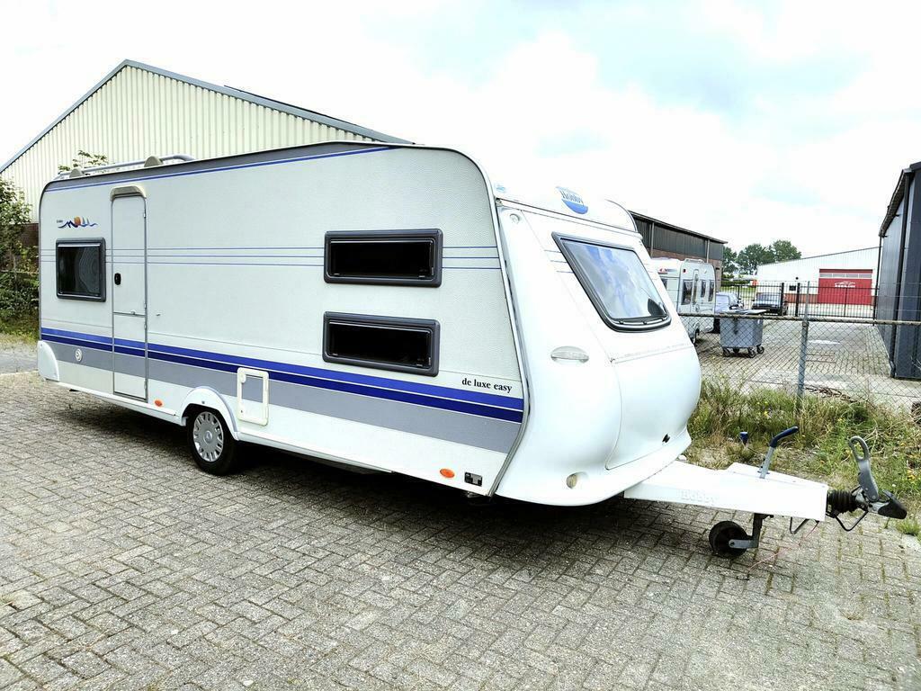 Hobby 540 caravan met kinderkamer en stapelbed, Caravans en Kamperen, Caravans, Rondzit, Hobby, Ringverwarming, Particulier