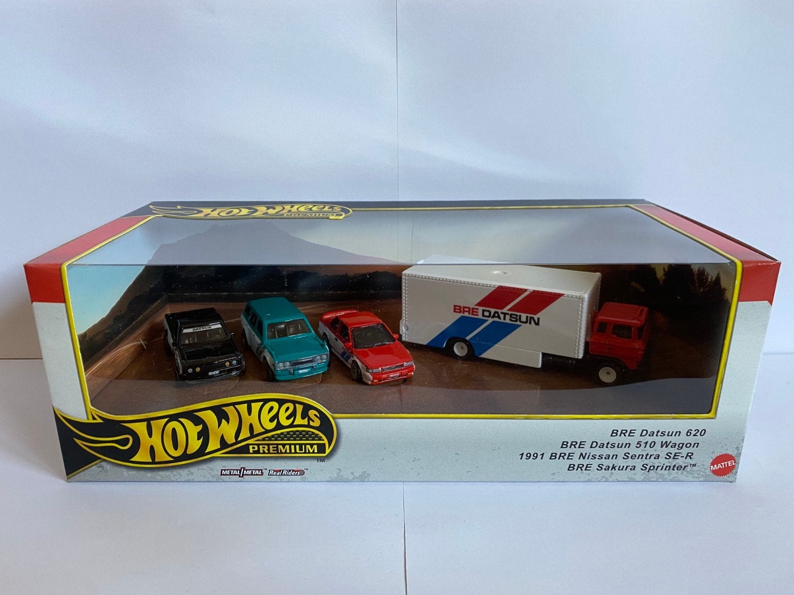 Hot Wheels premium bre Datsun diorama, Ophalen of Verzenden, Nieuw, Auto, Overige merken