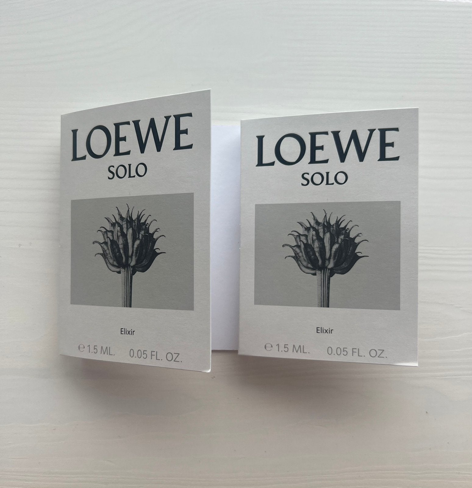 Loewe Solo Elixir parfum proefje 1,5 ml, Ophalen of Verzenden, Nieuw