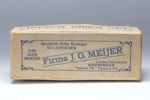 Gezocht! Alles van Koekbakker J.G. Meijer, Groningen, Ophalen, Gebruikt