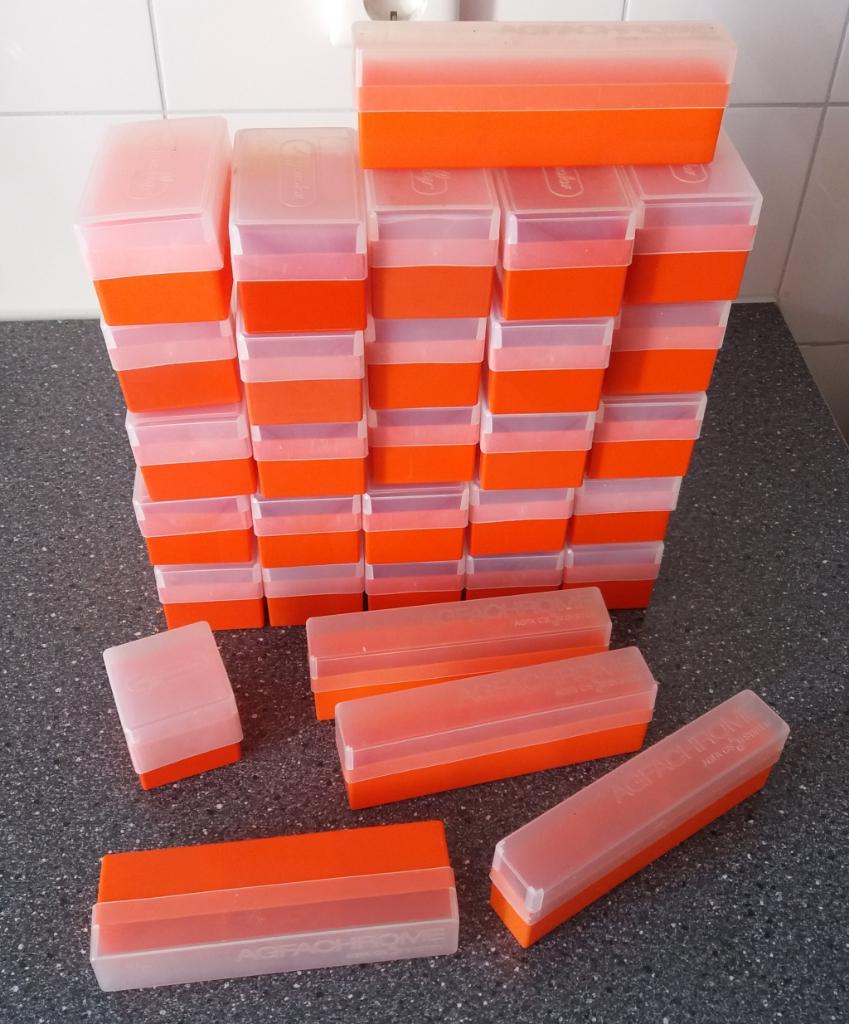 Vintage Agfacolor diadoosjes, Ophalen of Verzenden, Zo goed als nieuw