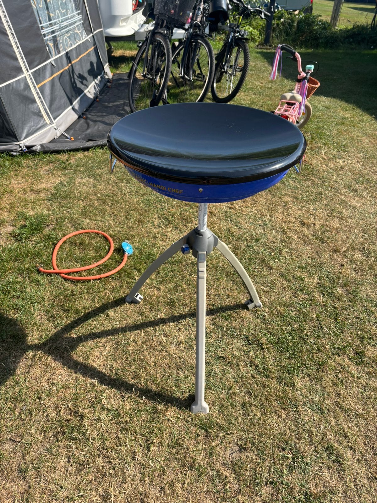 Cadac skottelbraai, Ophalen, Zo goed als nieuw