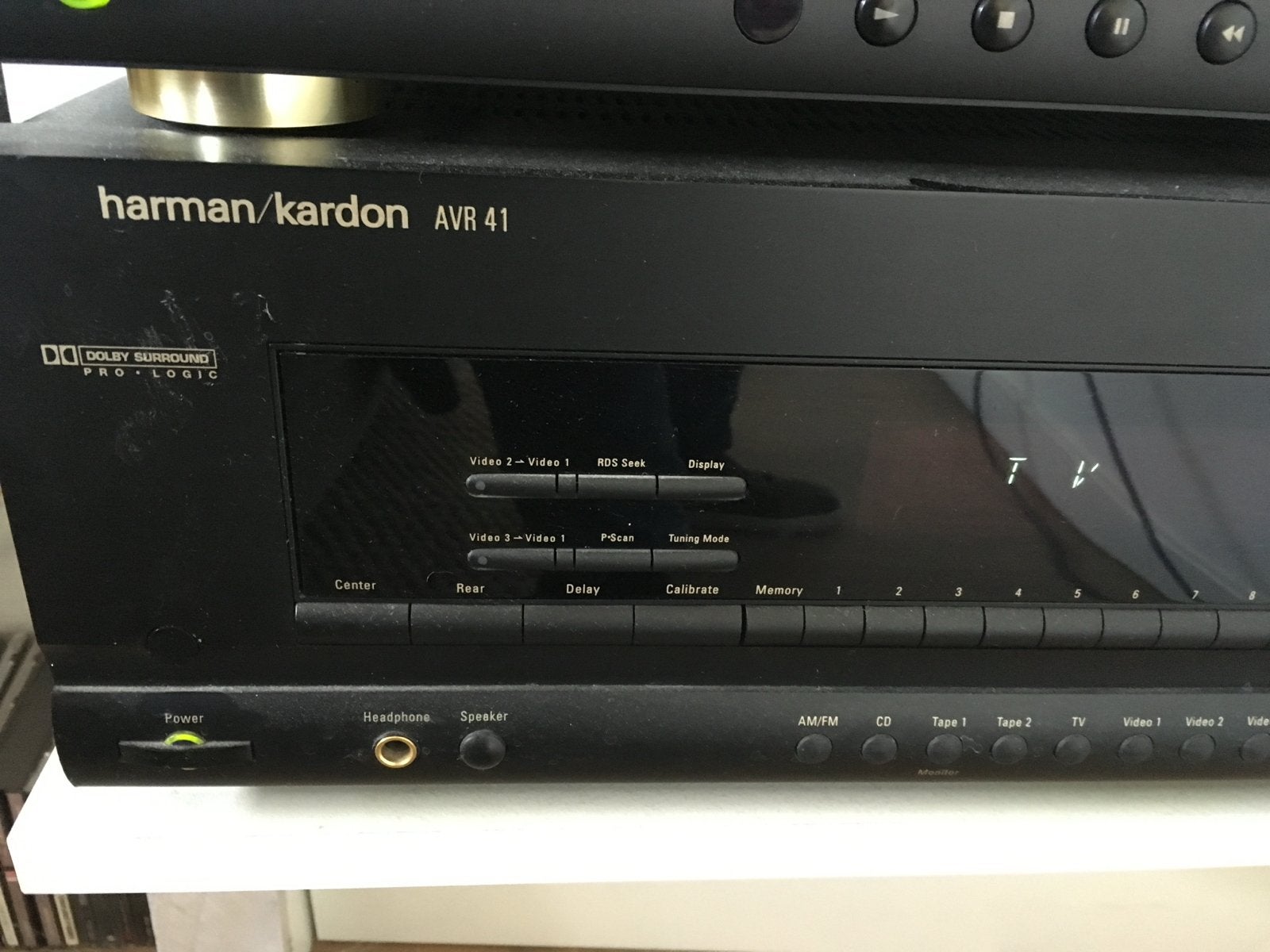 Harman/Kardon AVR 41 Receiver - Dolby Surround, Audio, Tv en Foto, Gebruikt, 60 tot 120 watt, Stereo, Ophalen