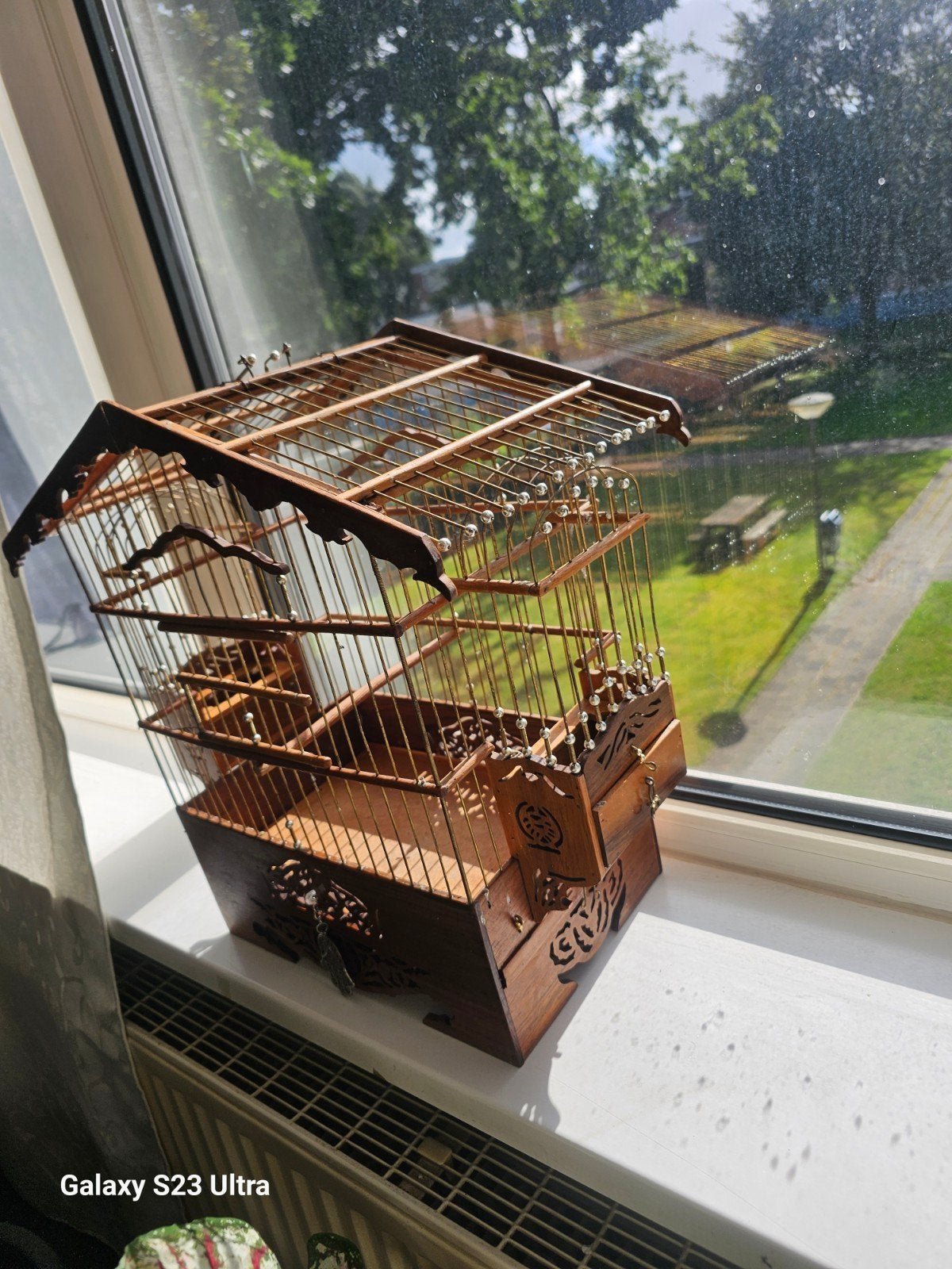 Putter's klooi van hout, Dieren en Toebehoren, Ophalen of Verzenden, Hout, Vogelkooi