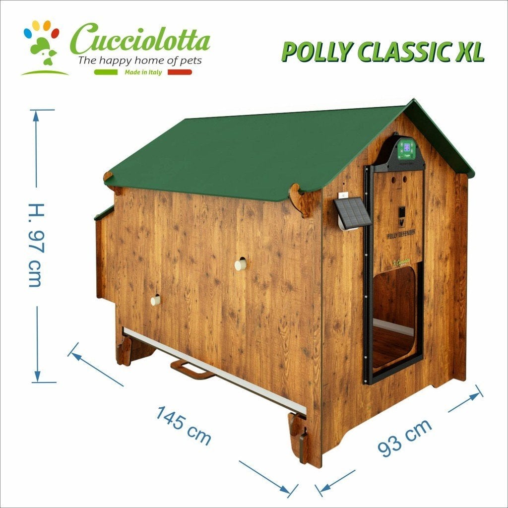 Trespa kippenhok: Cucciolotta Kippenhok Classic XL, Dieren en Toebehoren, Pluimvee | Toebehoren, Ophalen of Verzenden, Nieuw, Kippenhok of Kippenren