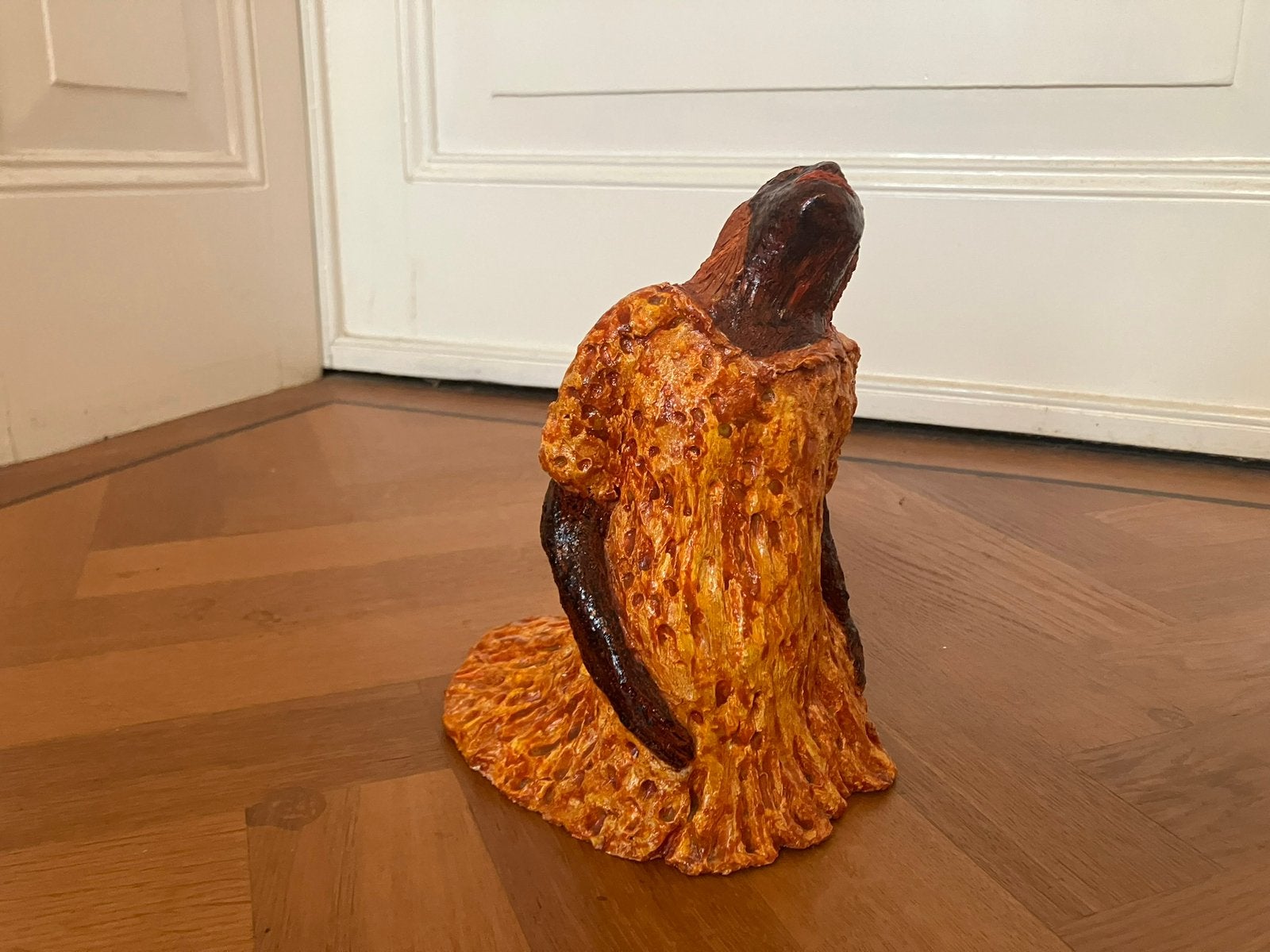 Keramiek beeldje van Niobe (Griekse koningin), Ophalen of Verzenden