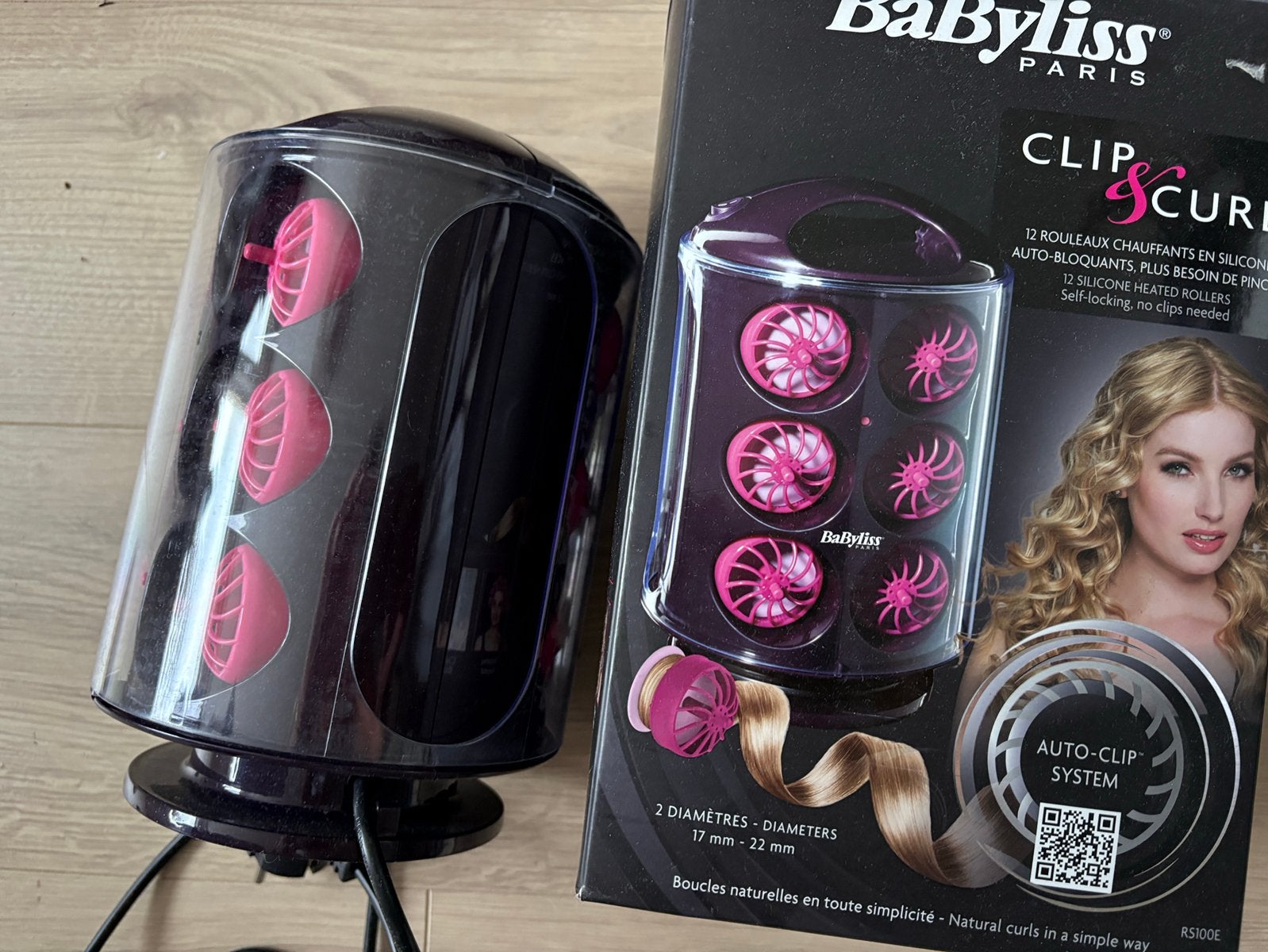 Babyliss clip & curl, Ophalen of Verzenden, Zo goed als nieuw, Krultang of Stijltang