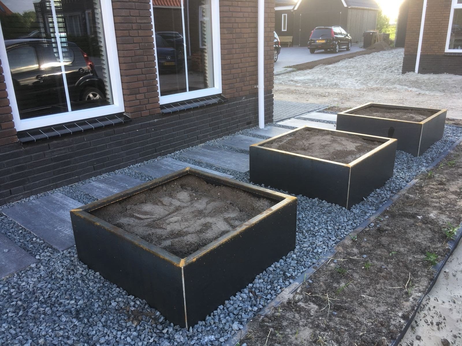 cortenstaal, plantenbakken, maatwerk, alles leverbaar, Tuin en Terras, Bloembakken en Plantenbakken, Ophalen of Verzenden, Nieuw