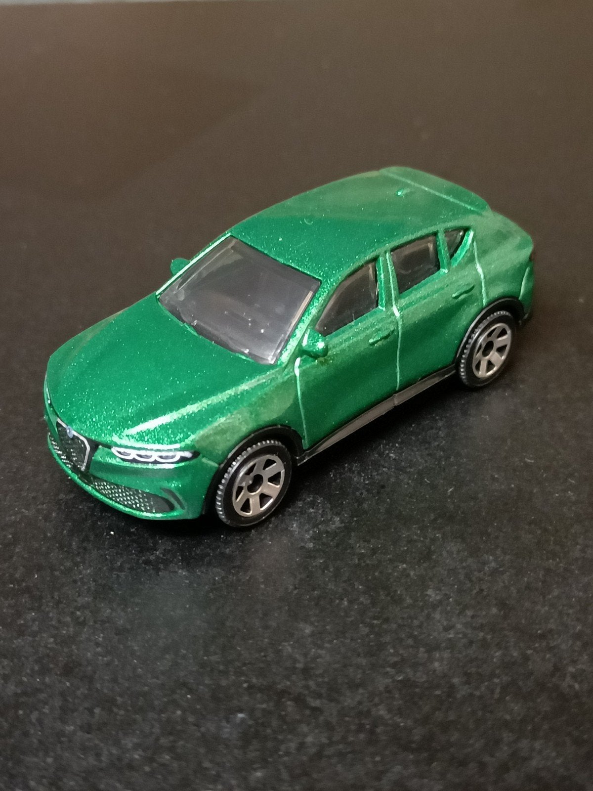 matchbox Alfa Romeo Tonale Speelgoedauto - Groen, Ophalen of Verzenden, Zo goed als nieuw, Auto