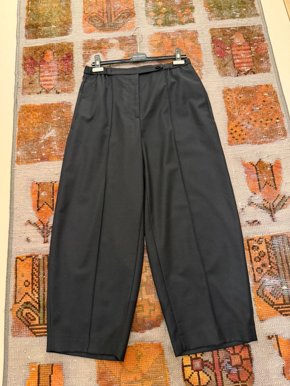 Massimo Dutti broek maat 38, Maat 38/40 (M), Verzenden, Zwart, Zo goed als nieuw