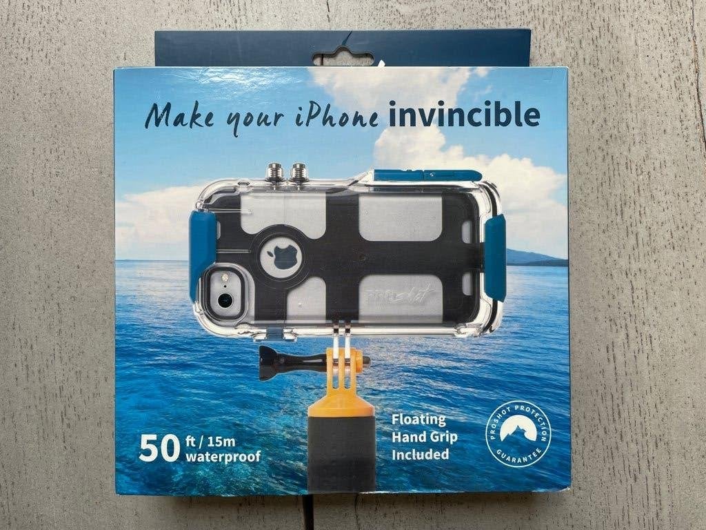 Proshot case Waterdicht Telefoonhoesje iPhone 6, 7, 8 (15m), Ophalen, Gebruikt, IPhone 8, Hoesje of Tasje