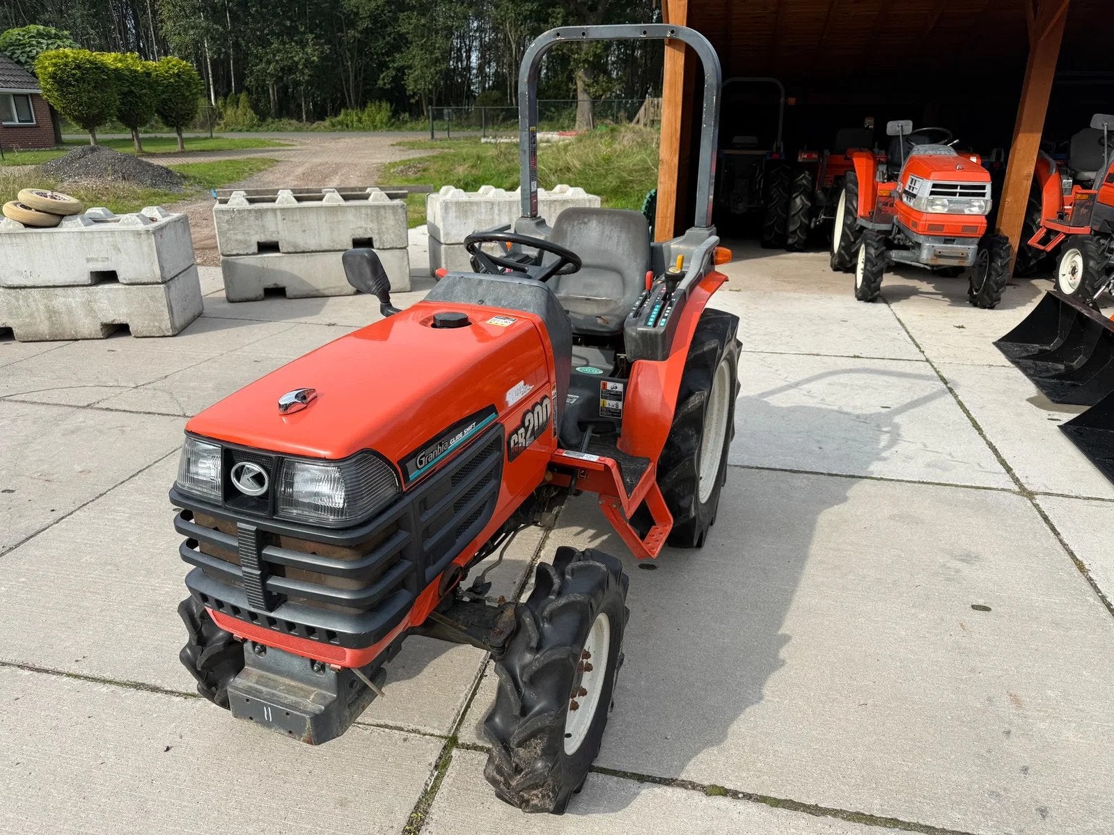 Kubota GB200 Glideshift met lager schade, Overige typen