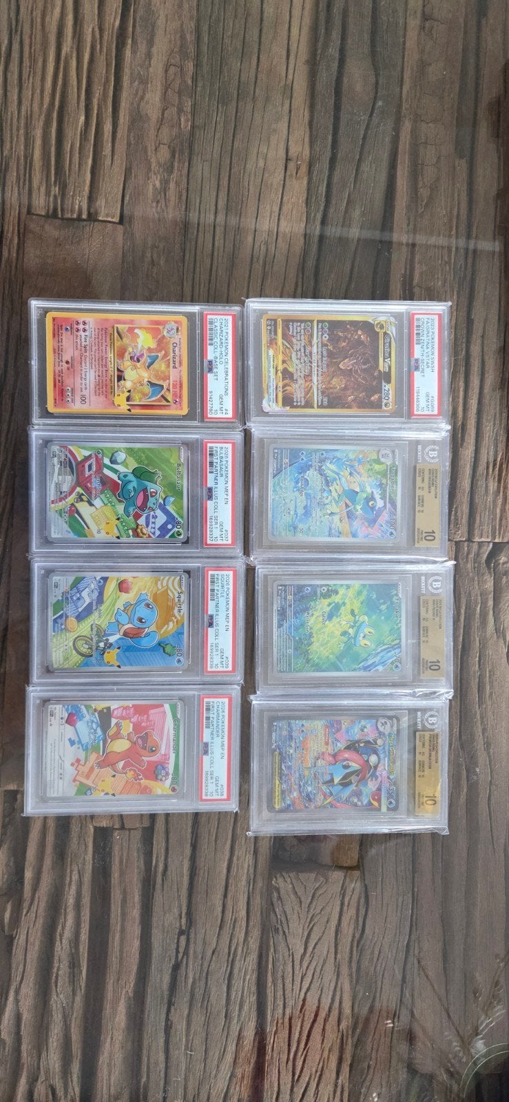 Pokemon Psa en Becket 10, Ophalen of Verzenden, Zo goed als nieuw