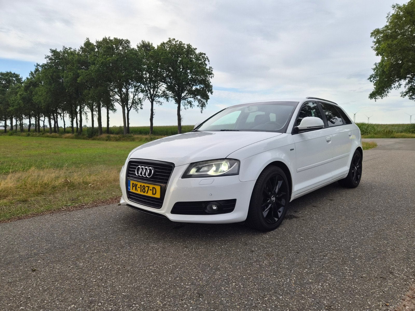 Audi A3 1.8 Tfsi Sportback 118KW 2009 Wit, Auto's, Voorwielaandrijving, 1295 kg, 4 cilinders, 160 pk