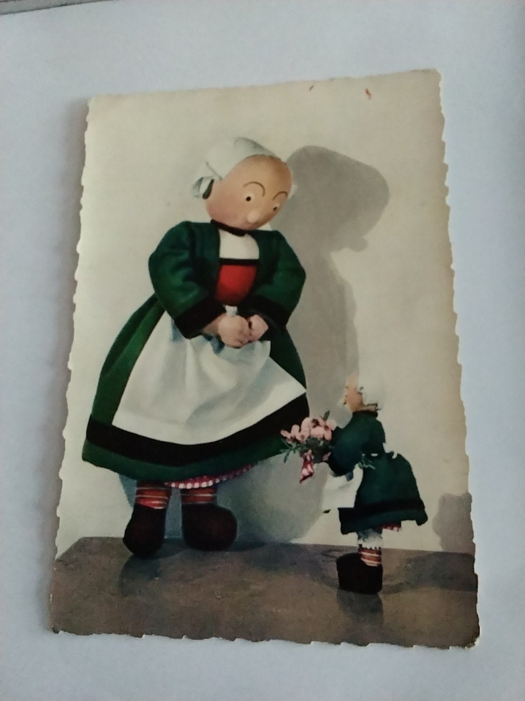 Oude ansichtkaart Becassine pop met kind, Verzamelen, Ophalen of Verzenden