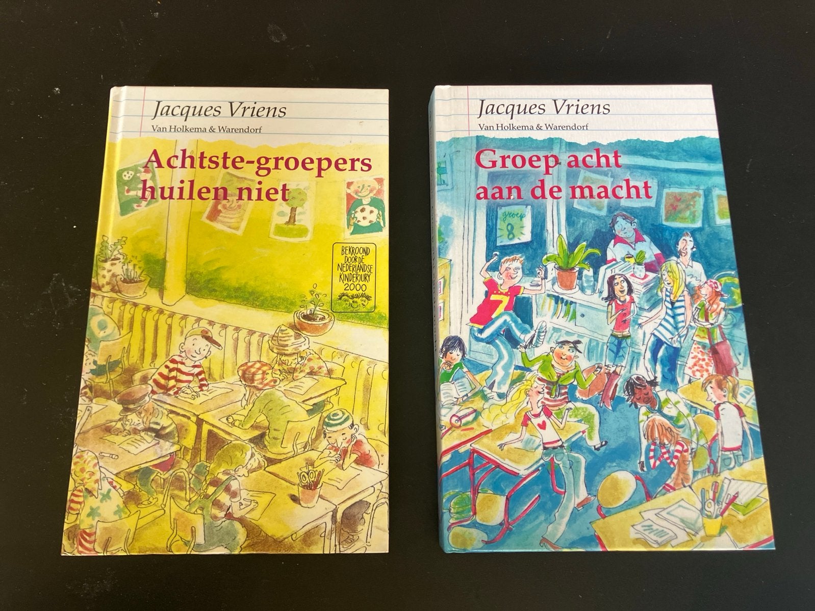 Jacques Vriens - Achste-groepers huilen niet & Groep acht, Ophalen of Verzenden, Gelezen, Fictie