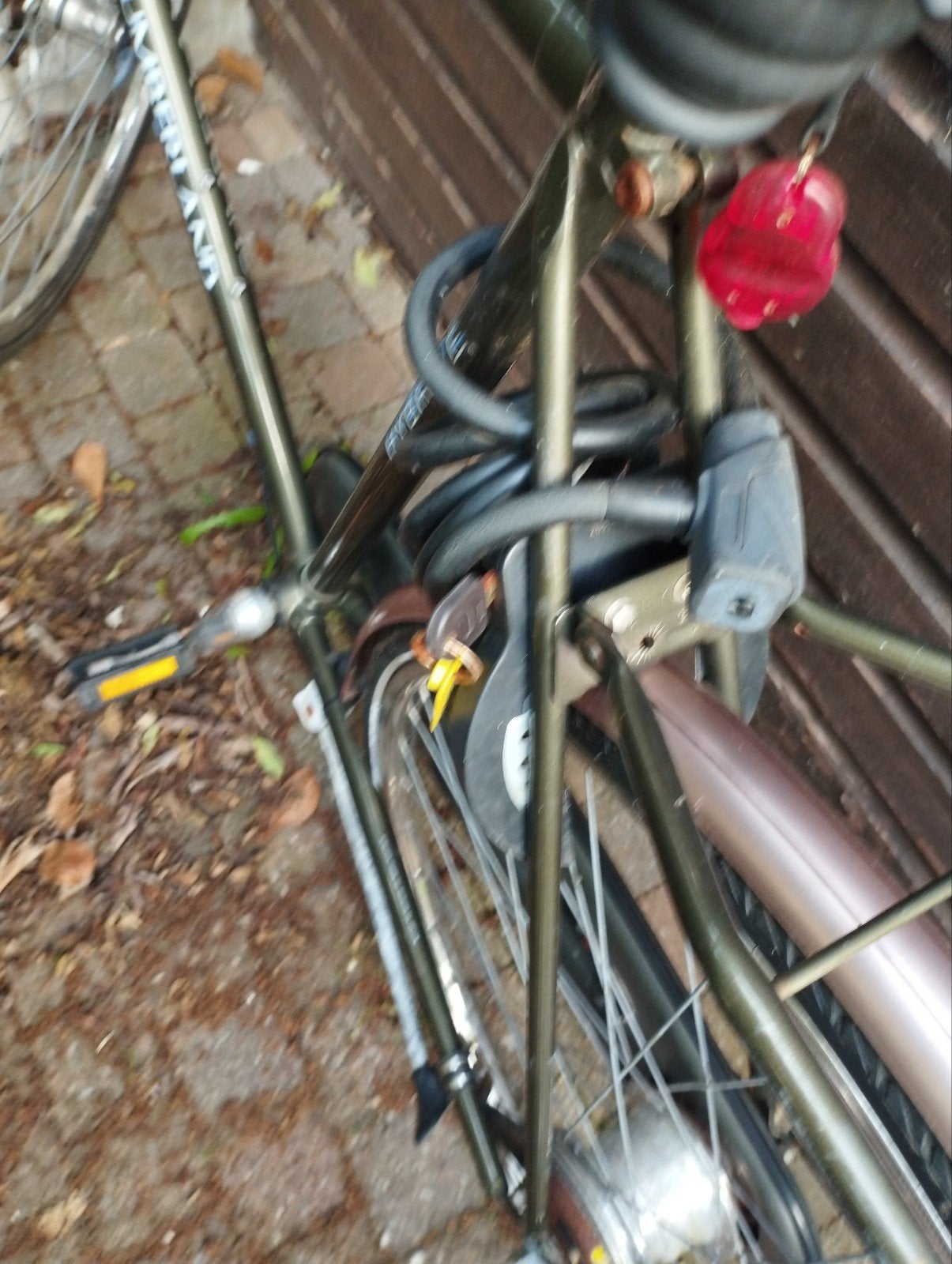 Herenfiets Cumberland,:verlichting ,bijna nieuw zadel, Ophalen, Gebruikt, Velgrem, Overige merken
