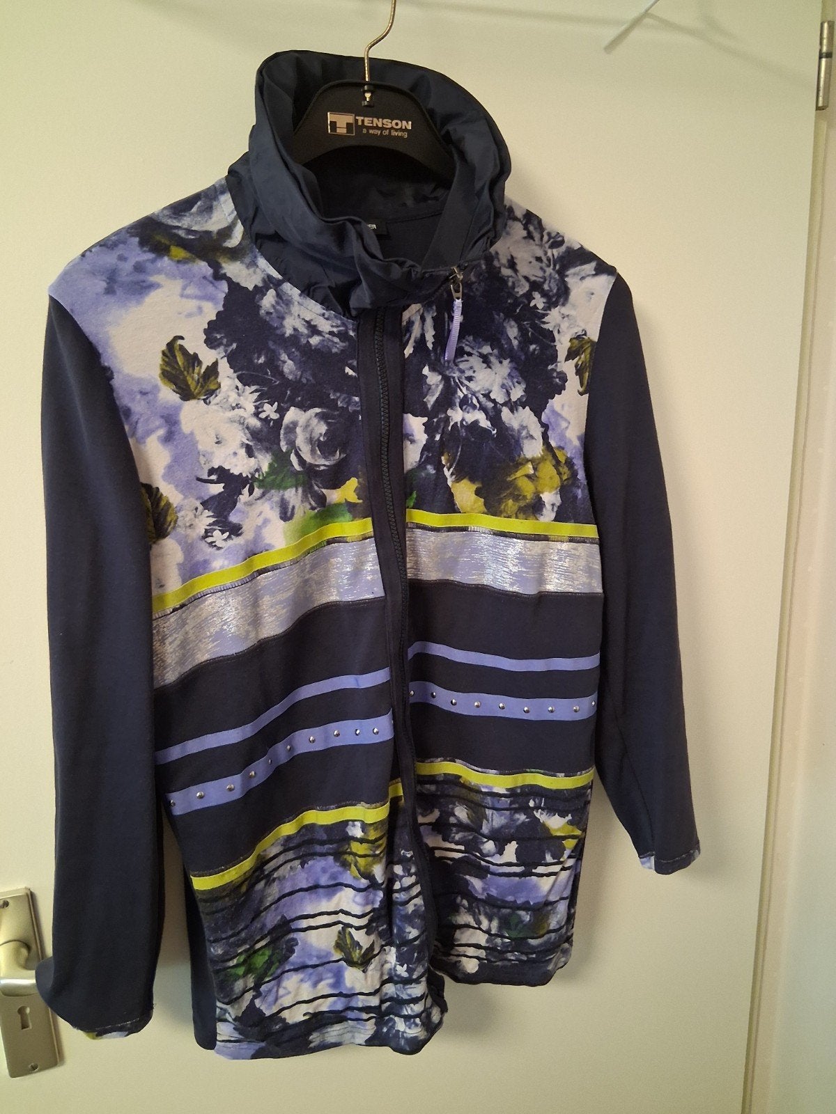 FRANK WALDER bloesson, Blauw, Maat 46/48 (XL) of groter, Ophalen of Verzenden, Zo goed als nieuw
