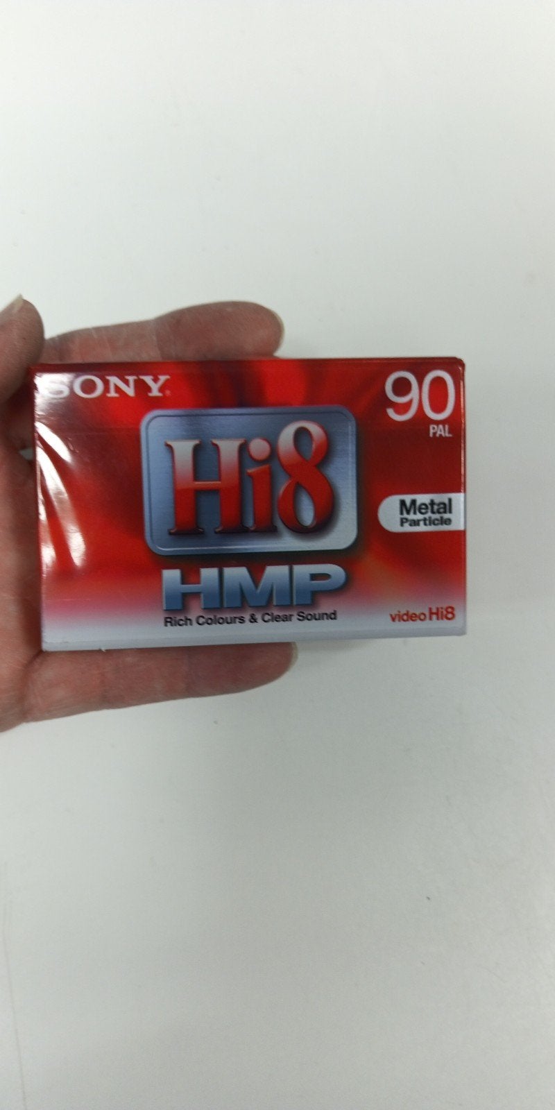 Nieuwe Sony Hi8 HMP 90 PAL videoband - Ongeopend, Audio, Tv en Foto, Ophalen of Verzenden, Nieuw, Videoband