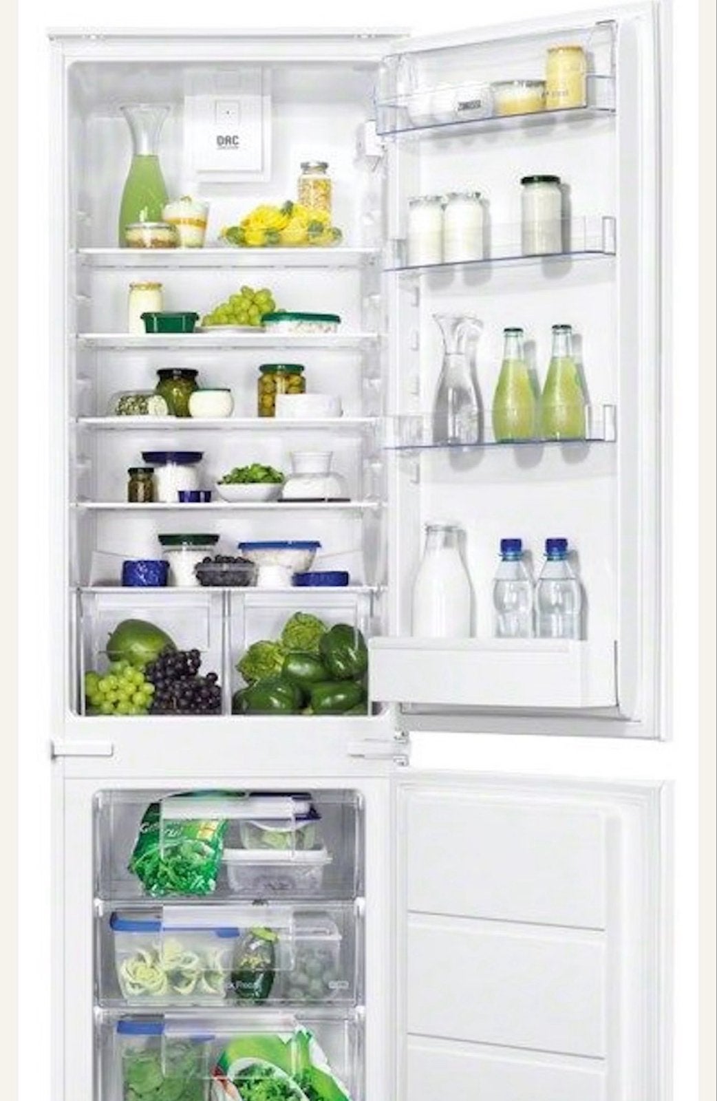 Zanussi ZBB28465SA onderdelen: lades, deurvakken, glasplaat, Ophalen, Gebruikt, 200 liter of meer, 60 cm of meer