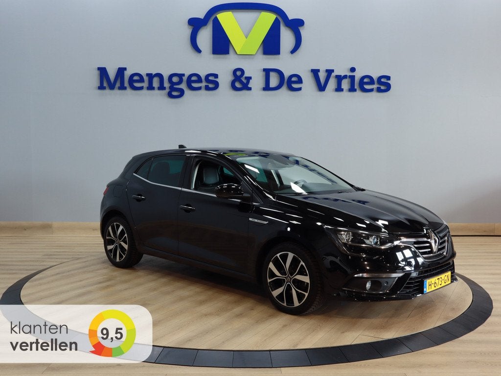 Renault Mégane 1.3 TCe Bose Airco ECC | Camera | Stoelverwa, Voorwielaandrijving, 12 maanden, Zwart, Bedrijf