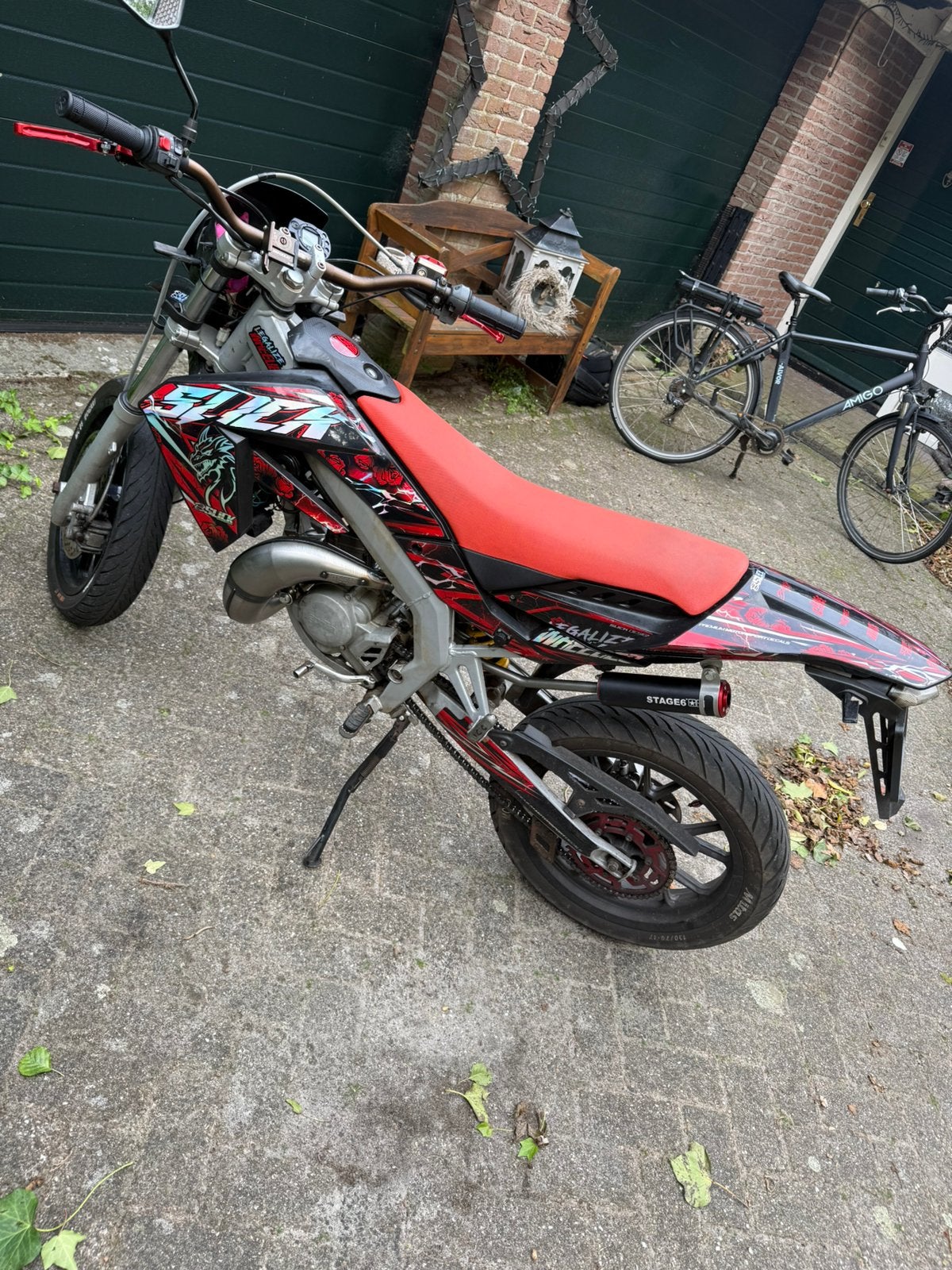 Aprillia sx50 2009, Ophalen, Zo goed als nieuw