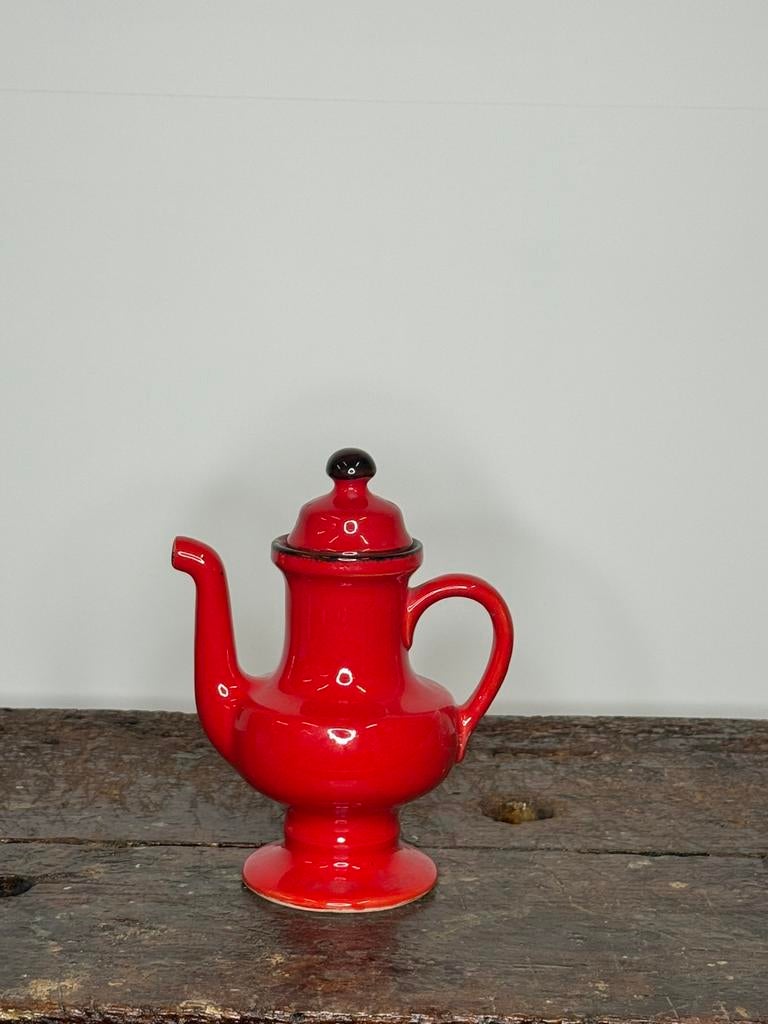 Thee pot-rood-keramiek, Ophalen of Verzenden