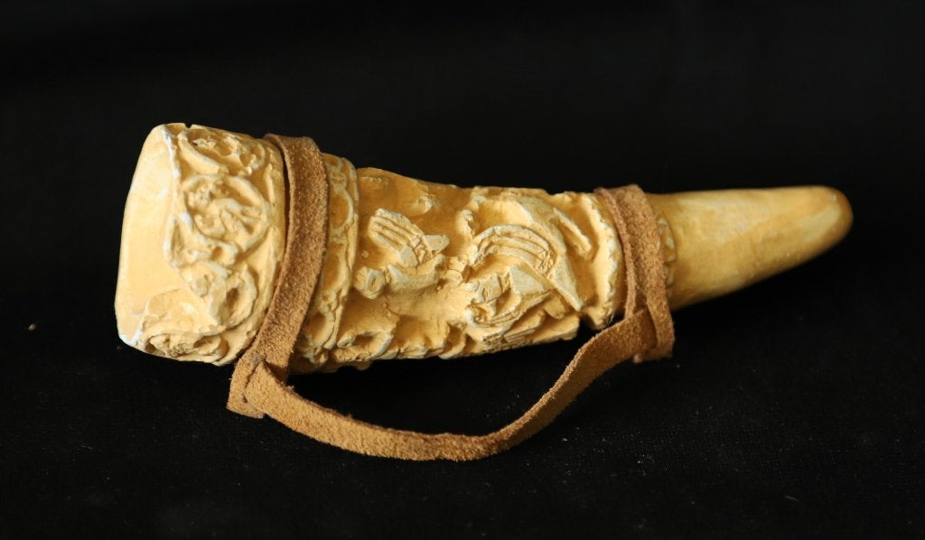 Kruithoorn (replica), Antiek en Kunst, Ophalen of Verzenden