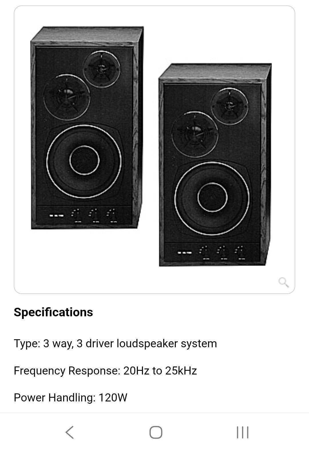 Dual CL 730 Luidsprekers - Gebruikt, 120W, Stereo speakers, Gebruikt, 60 tot 120 watt, Ophalen