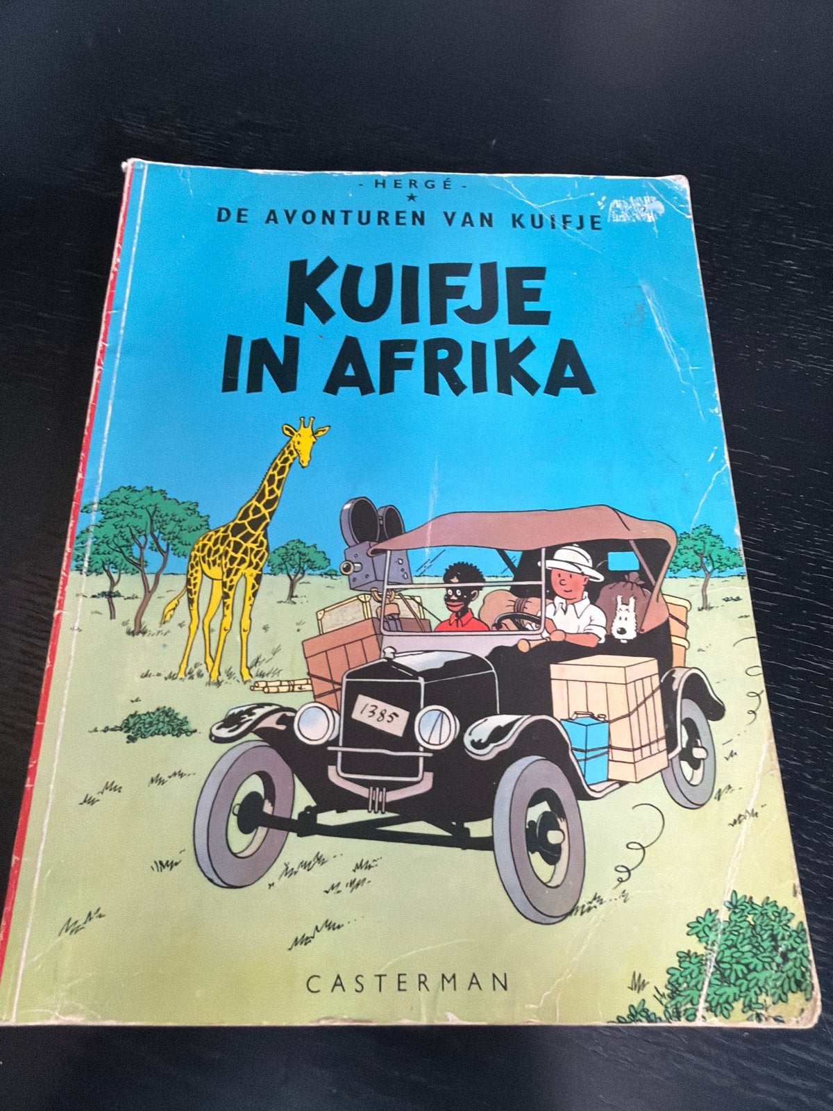 Kuifje in Afrika - De Avonturen van Kuifje, Boeken, Eén stripboek, Ophalen of Verzenden, Gelezen