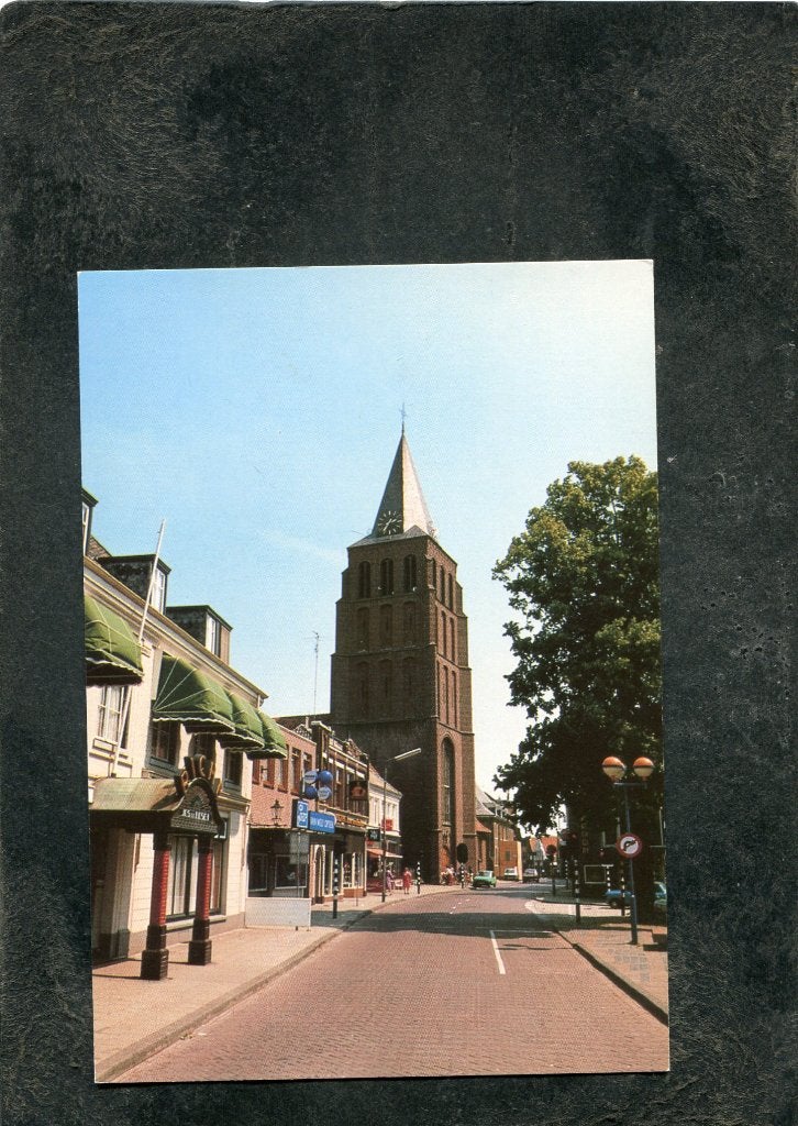 Ansicht Boxmeer - Steenstraat met gezicht op St. Petruskerk, Verzenden, 1980 tot heden, Ongelopen